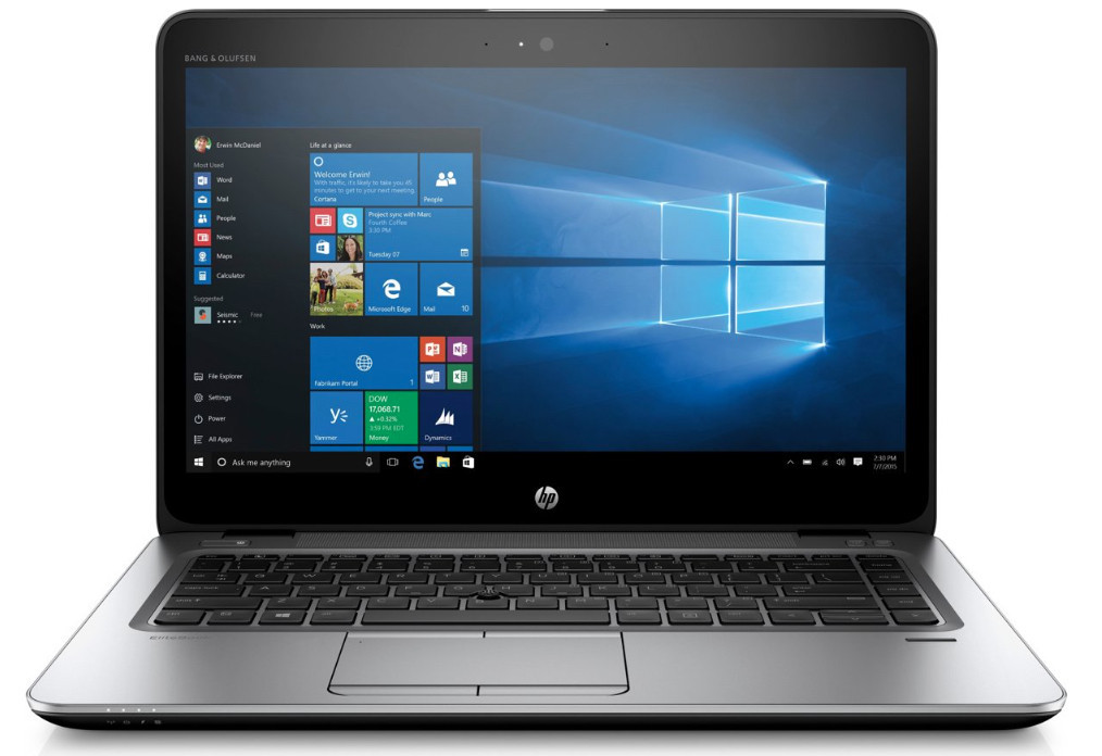 HP EliteBook 840 G3 | Refurbished A-grade | Intel Core i5-6300U GHz | 8GB | 256 GB SSD | 14 inch | HD Graphics 520 | Webcam | Windows 10 PRO